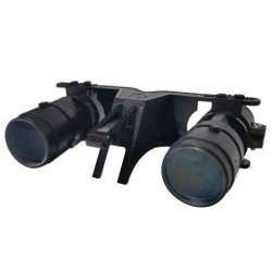 Dr.Kim DKT-4 - 6 - binocular loupes with 4x magnification, with adjustable interpupillary and focal length for the DKH headlight (Korea)