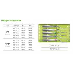 Набор остеотомов Набор остеотомов