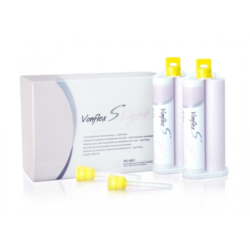 Vonflex S Light Normal: A-silicone correction impression material, highly flowable